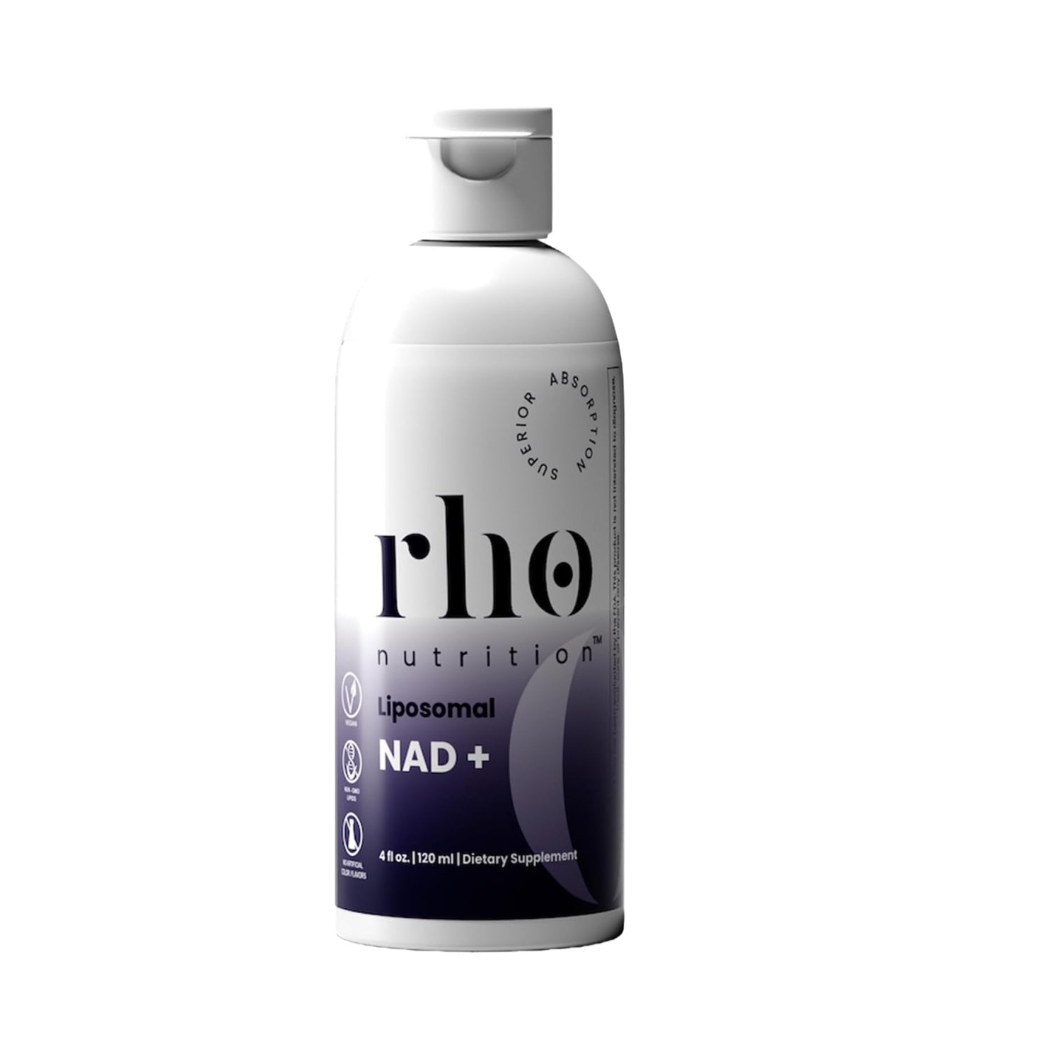 Rho Nutrition Liposomal NAD+ – Liquid Supplement Designed to Help Support Absorption – Active Form of NAD+ Helps Support Normal Cellular Health, Healthy Aging, Energy Metabolism and Overall Vitality