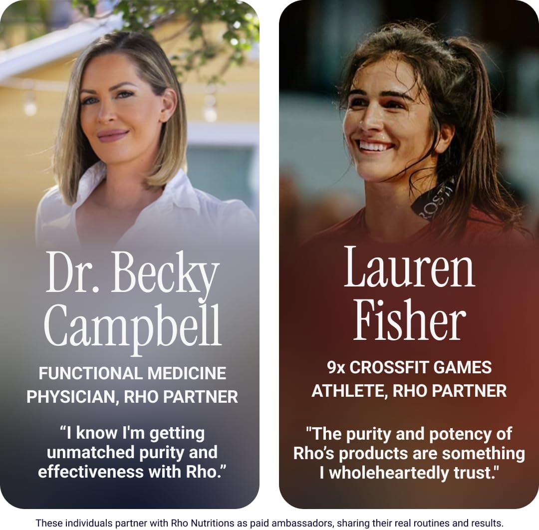 Rho Nutrition Liposomal Glutathione - Ultra High Absorption Liquid Glutathione Supplement - Supports Natural Detoxification, Immune System, Skin Health, Mental Clarity & Overall Well-Being